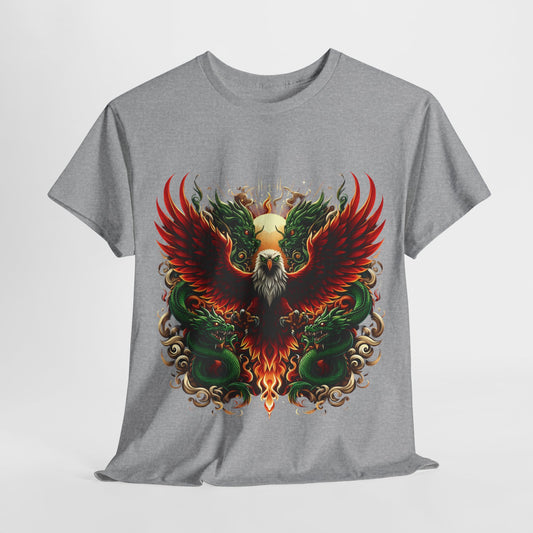 Red Eagle Unisex Heavy Cotton Tee - 312tshirts 2