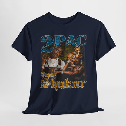 Pac 2 Hip-Hop Unisex Heavy Cotton Tee - 312tshirts 2