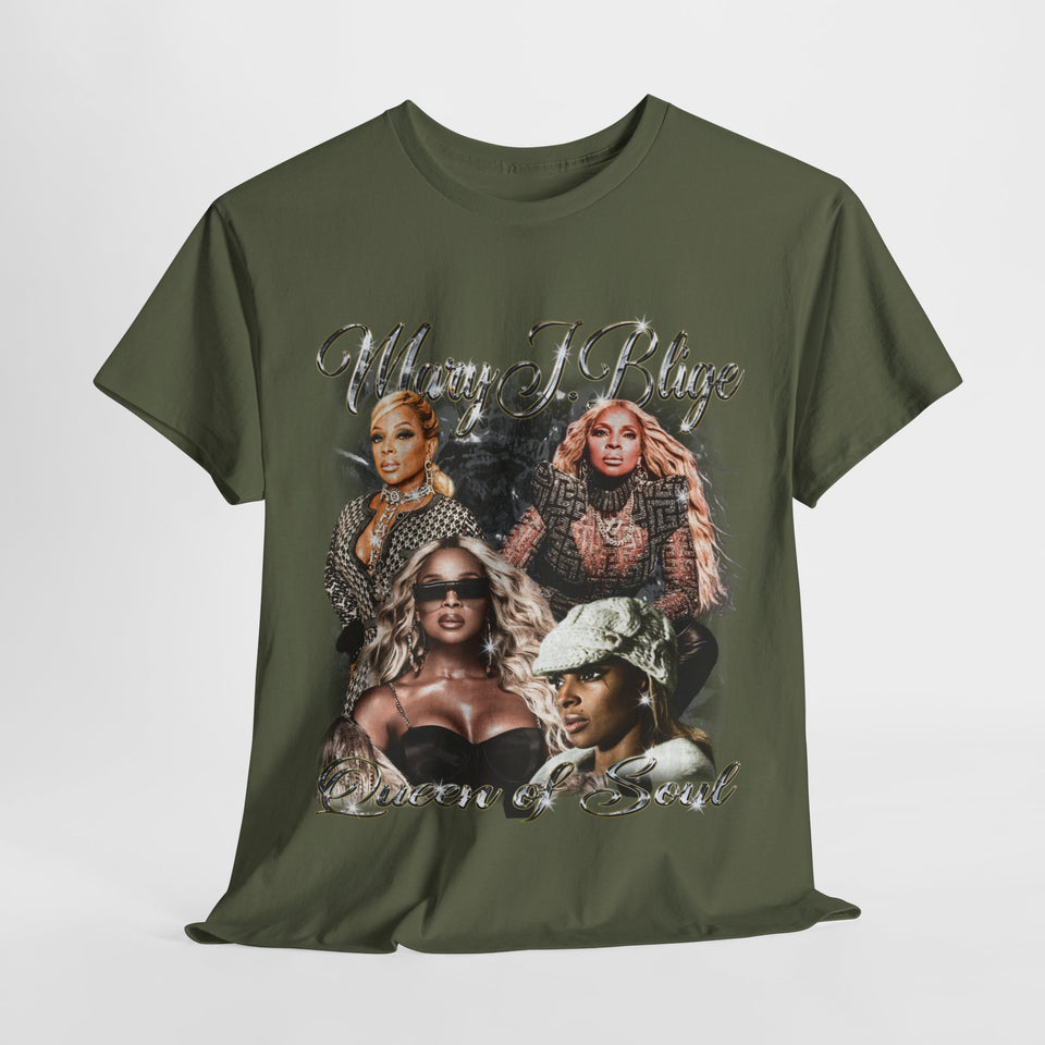 Mary J.Blige Unisex Heavy Cotton Tee