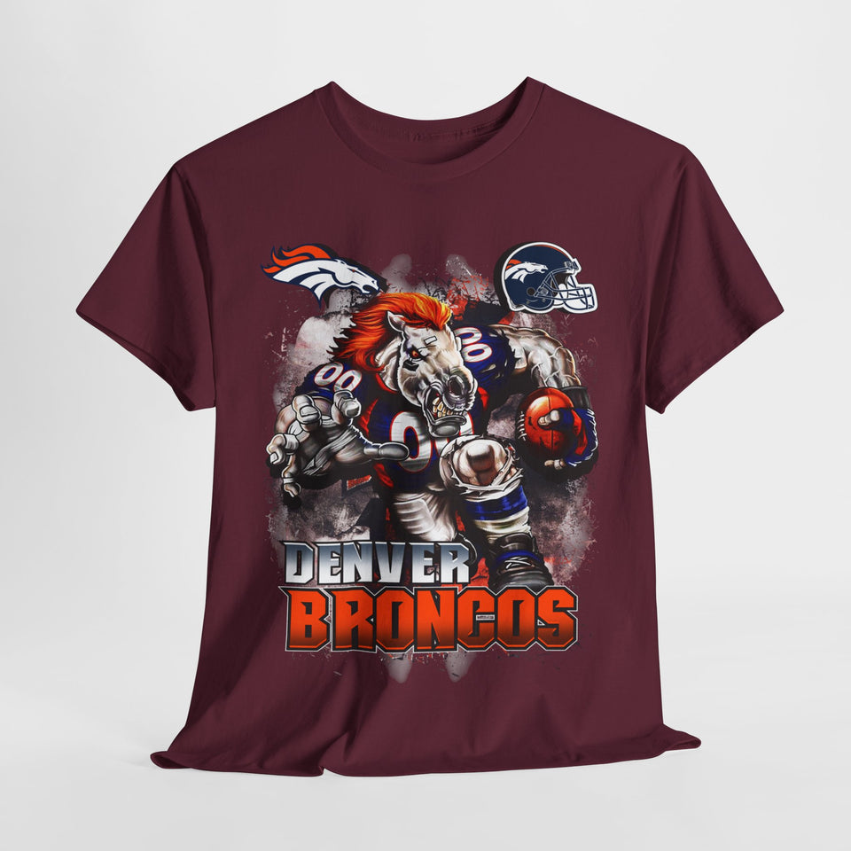 NFL Mascot Denver Unisex Heavy Cotton Tee