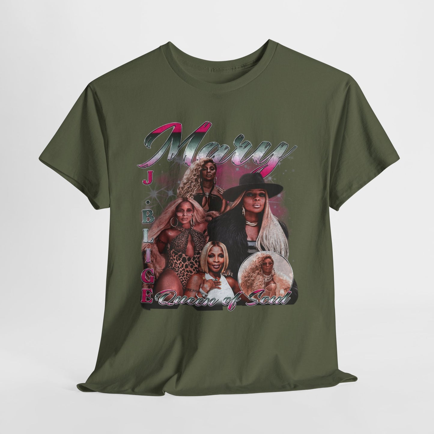 Mary J. 1 Unisex Heavy Cotton Tee - 312tshirts 2
