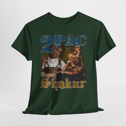 Pac 2 Hip-Hop Unisex Heavy Cotton Tee - 312tshirts 2