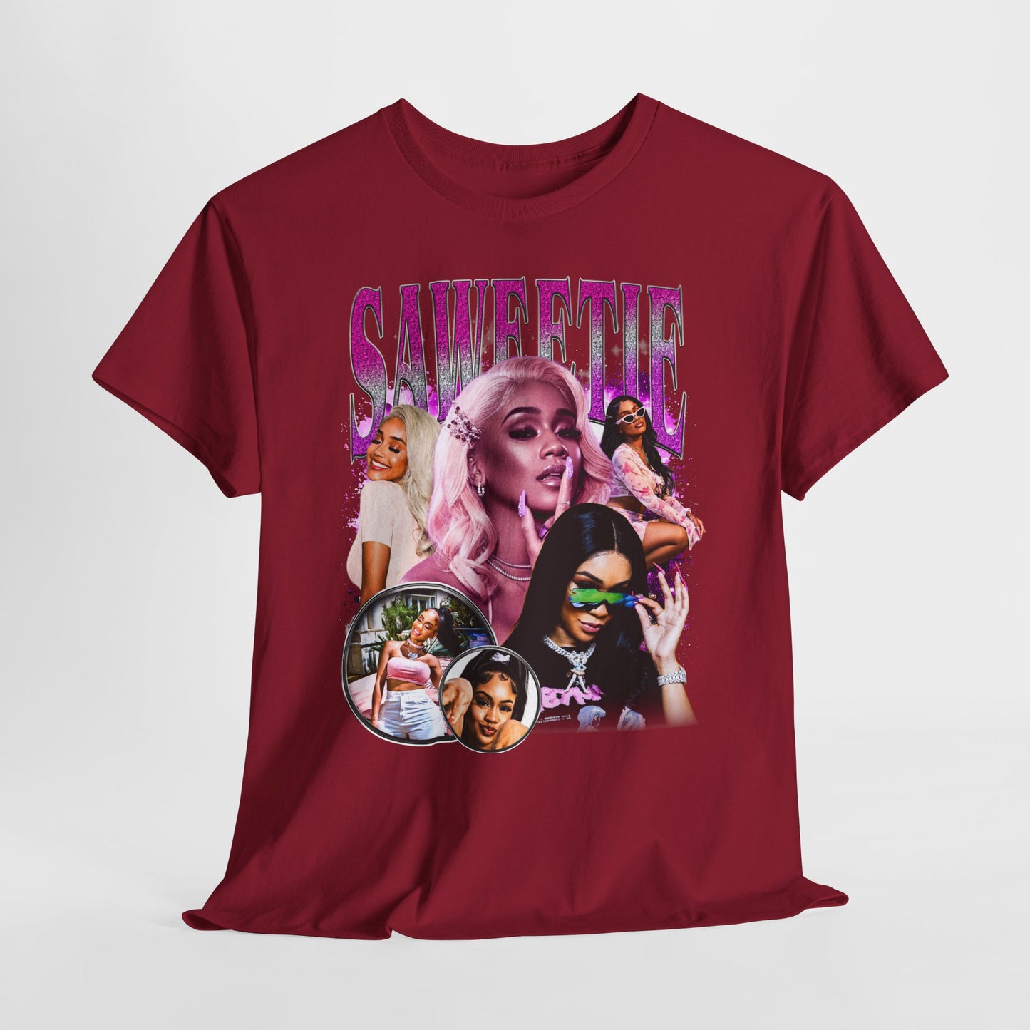 Saweetie 1 Hip-Hop Unisex Heavy Cotton Tee - 312tshirts 2