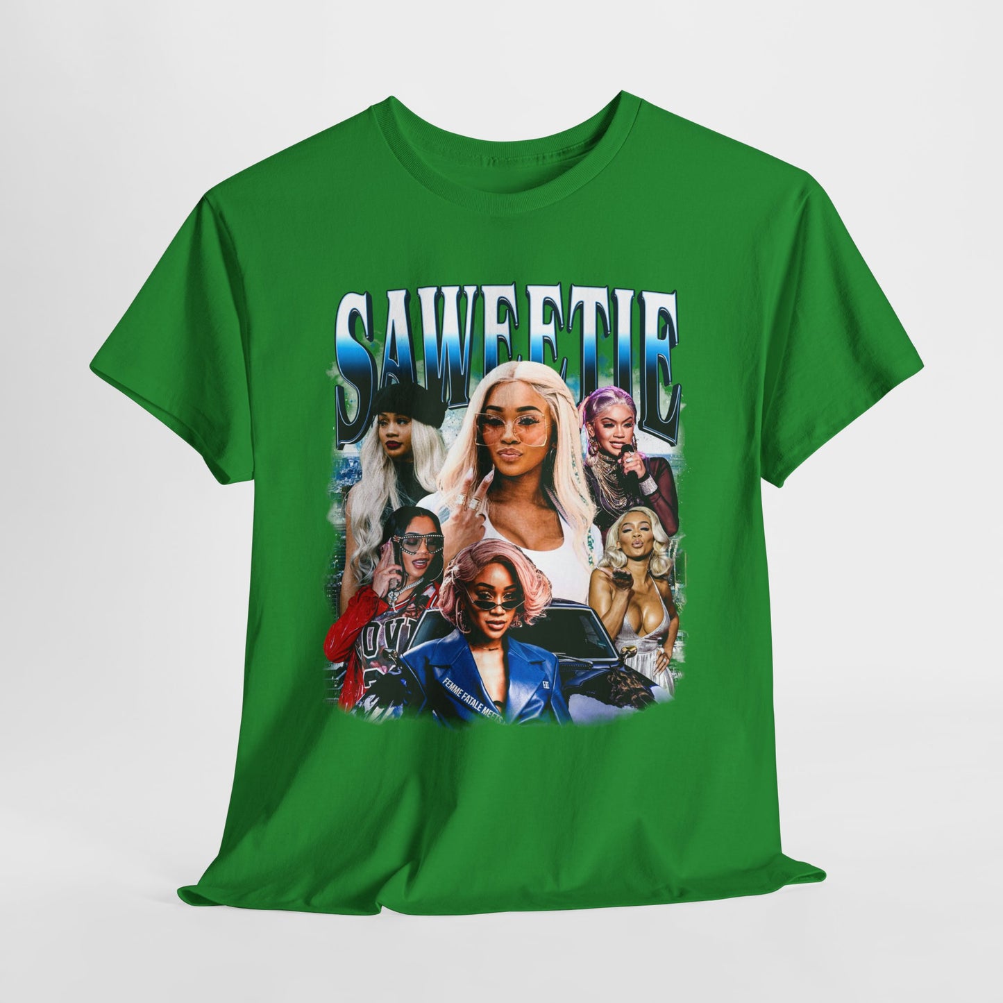 Saweetie 2 Hip-Hop Unisex Heavy Cotton Tee - 312tshirts 2