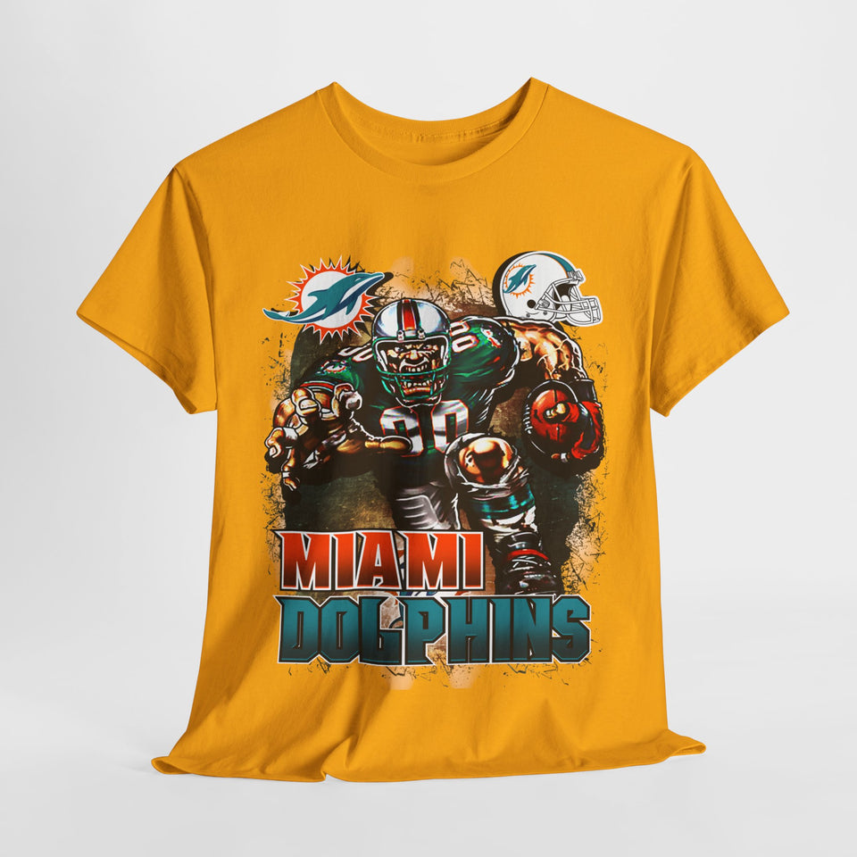 NFL Mascot Miami Unisex Heavy Cotton Tee