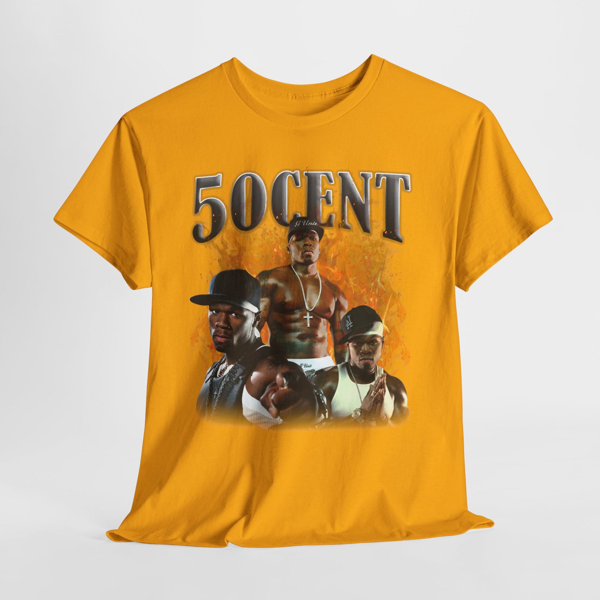 50 Cent 1 Hip-Hop Unisex Heavy Cotton Tee - 312tshirts 2