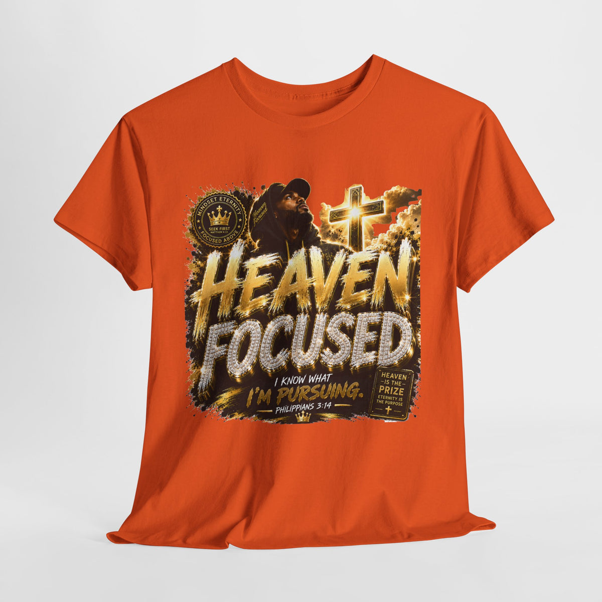 Heaven Focused #1 Unisex Heavy Cotton Tee