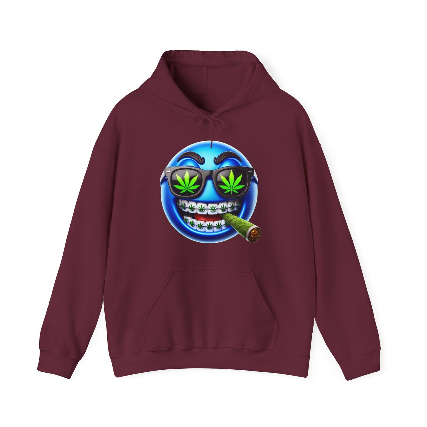 420 Emoji #2 Unisex Heavy Sweatshirt Hoodie