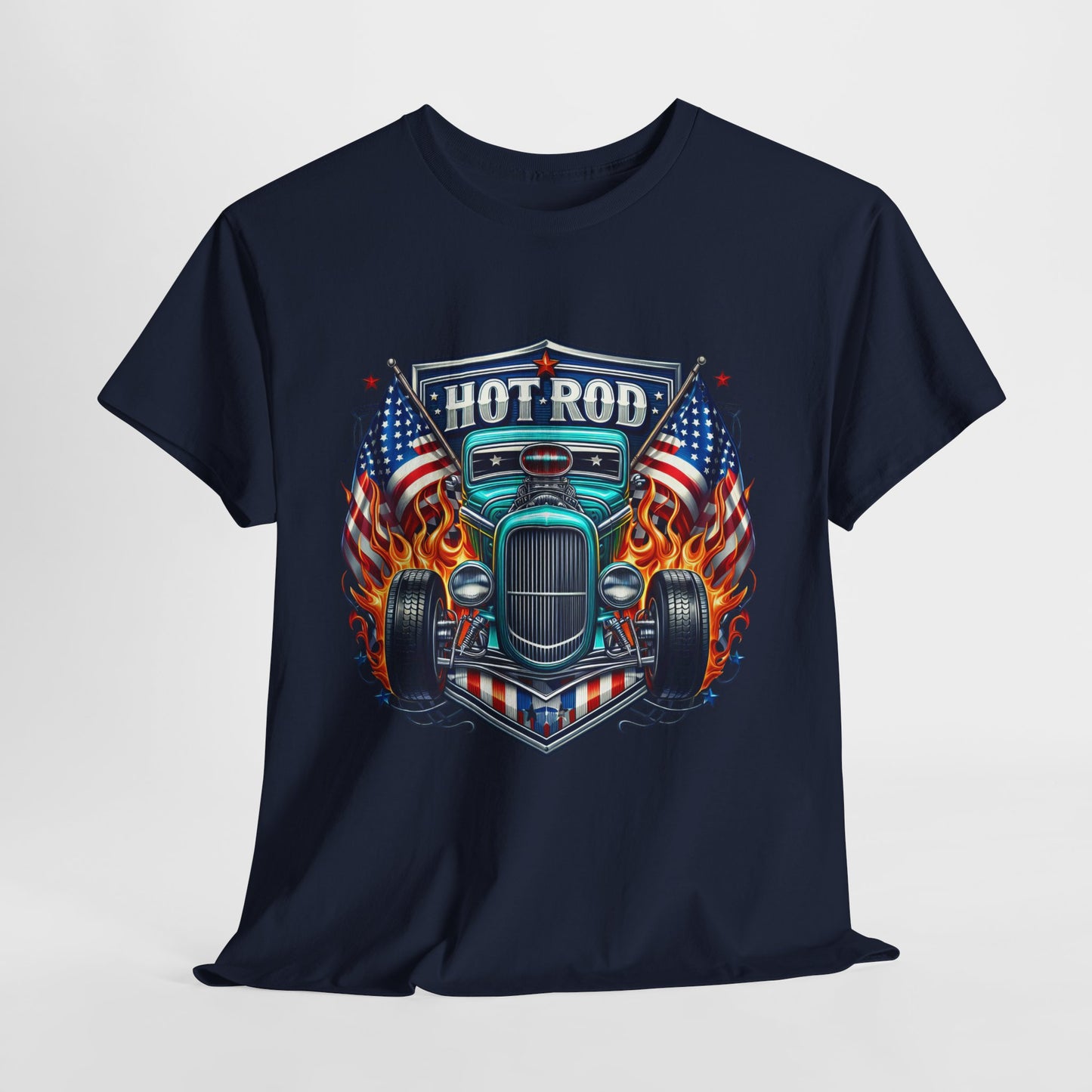 Hot Rod #1 Unisex Heavy Cotton Tee - 312tshirts 2
