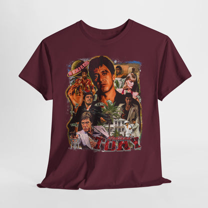 Scarface (Tony Montana) #3 Unisex Heavy Cotton Tee - 312tshirts 2