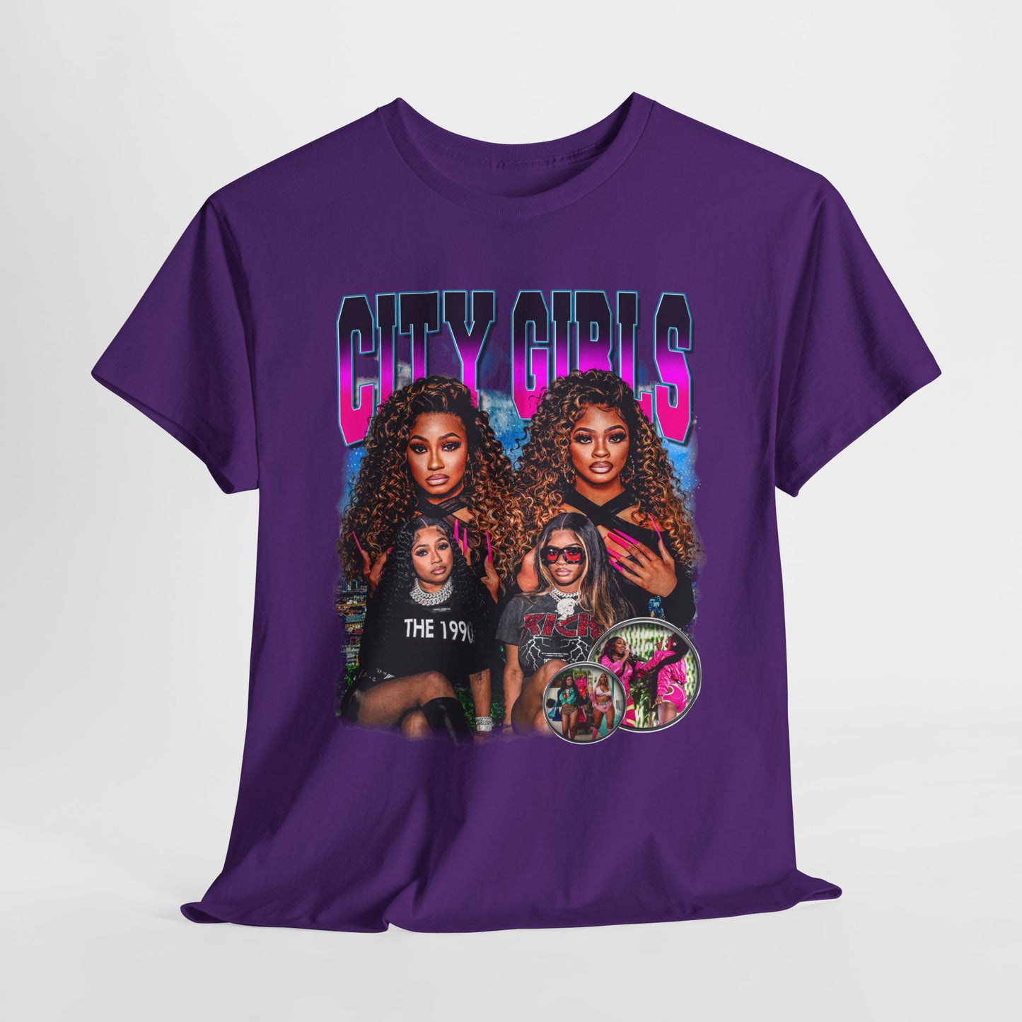 City Girls 1 Hip-Hop Unisex Heavy Cotton Tee - 312tshirts 2