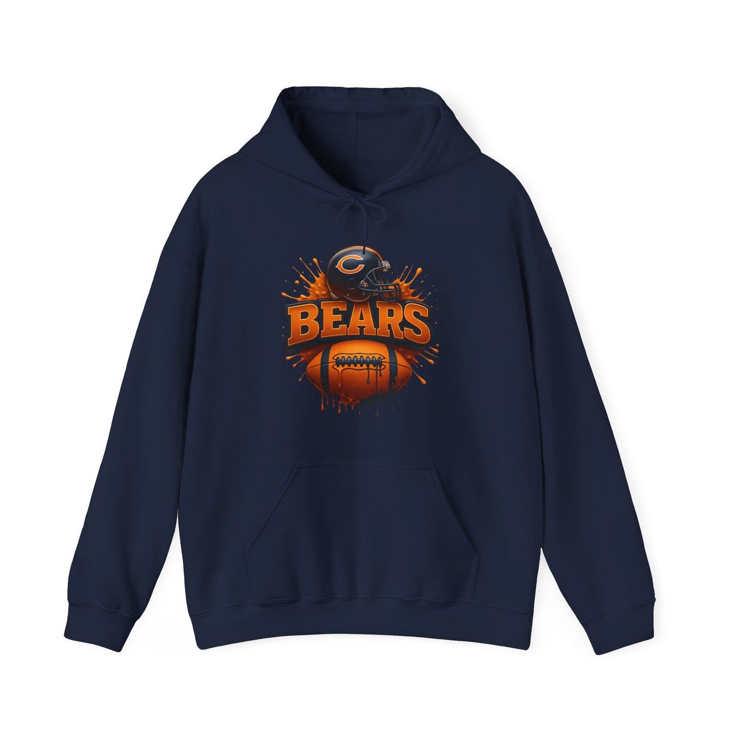 Sports Bears Football Logo #2 Unisex Heavy Sweatshirt Hoodie