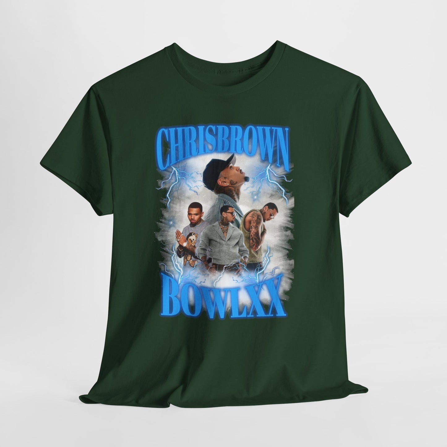 C Brown Bowlxx #1 Unisex Heavy Cotton Tee