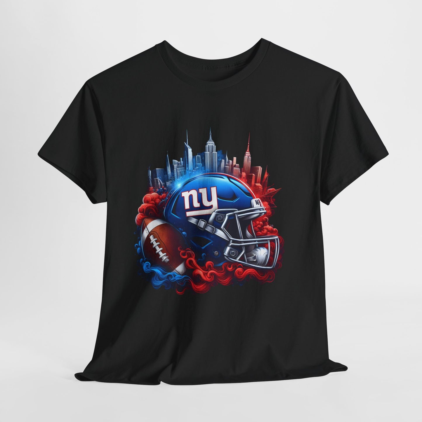 Sports Giants Football Helmet #1 Unisex Heavy Cotton Tee
