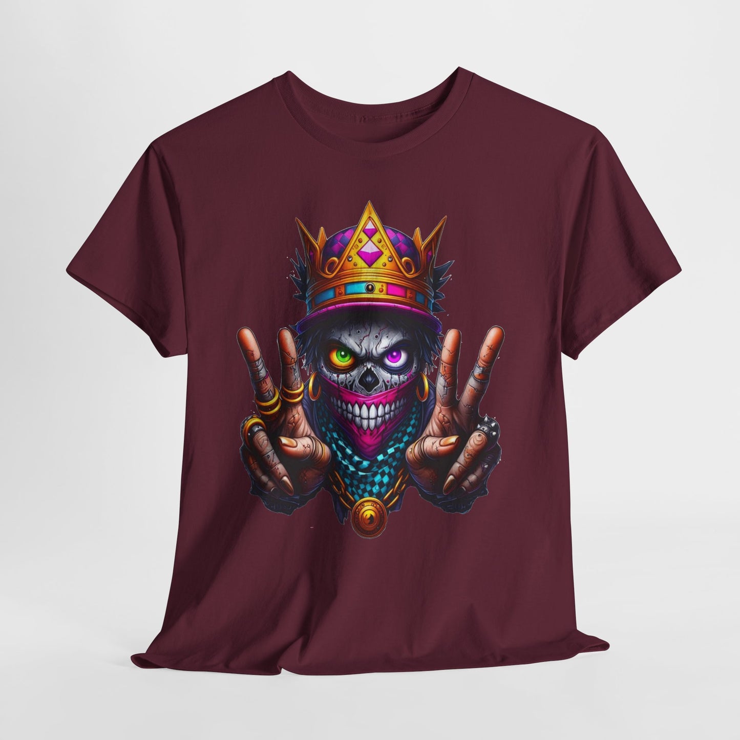 Skull Crown King Unisex Heavy Cotton Tee