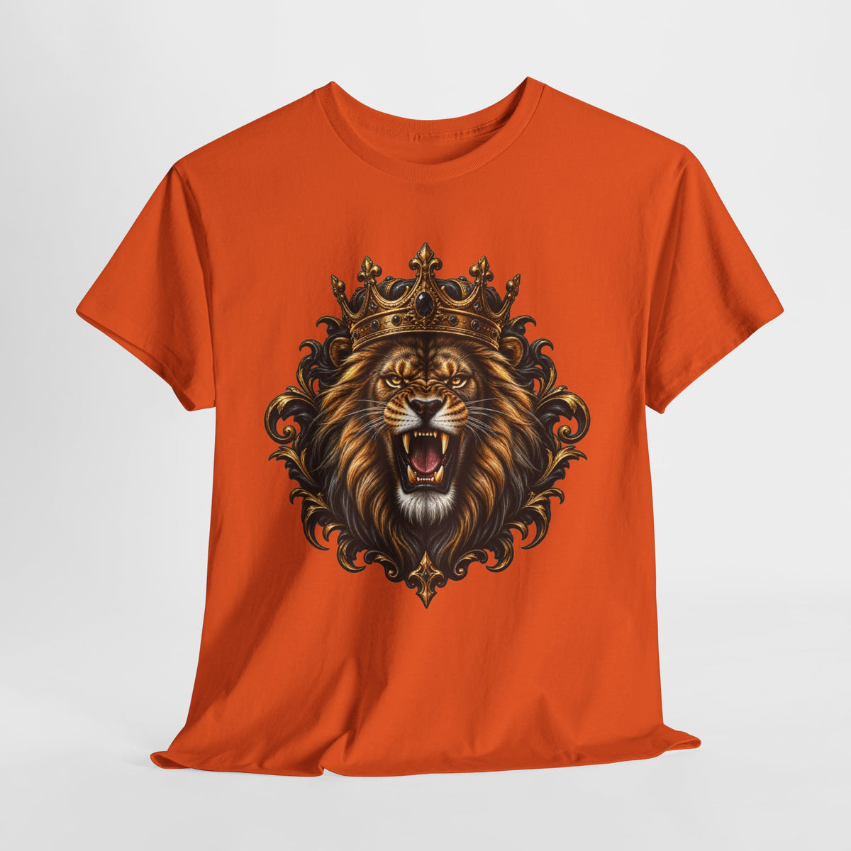 Lion Head #1 Unisex Heavy Cotton Tee
