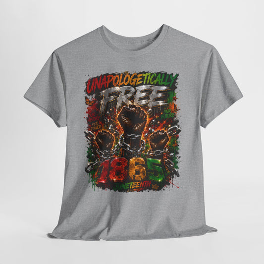 Juneteenth #6 Unisex Heavy Cotton Tee - 312tshirts 2