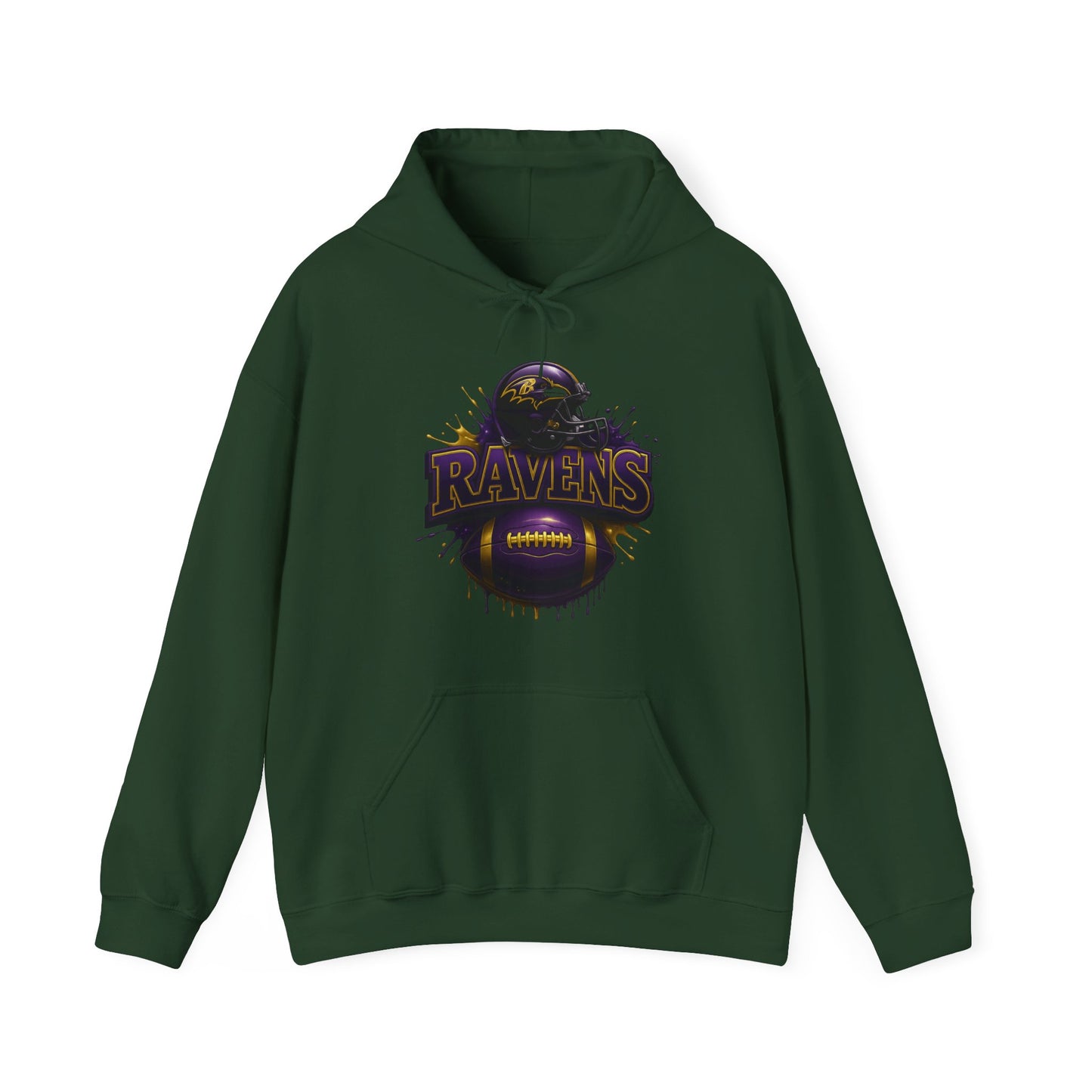 Sports Ravens Football Logo #2 Unisex Heavy Sweatshirt Hoodie