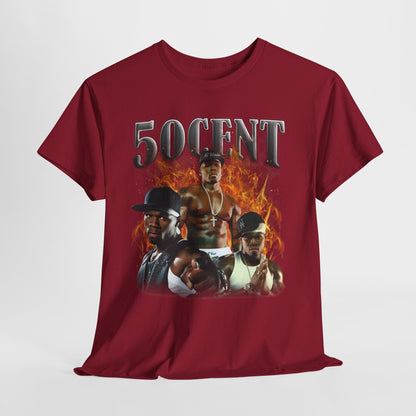 50 Cent 1 Hip-Hop Unisex Heavy Cotton Tee - 312tshirts 2