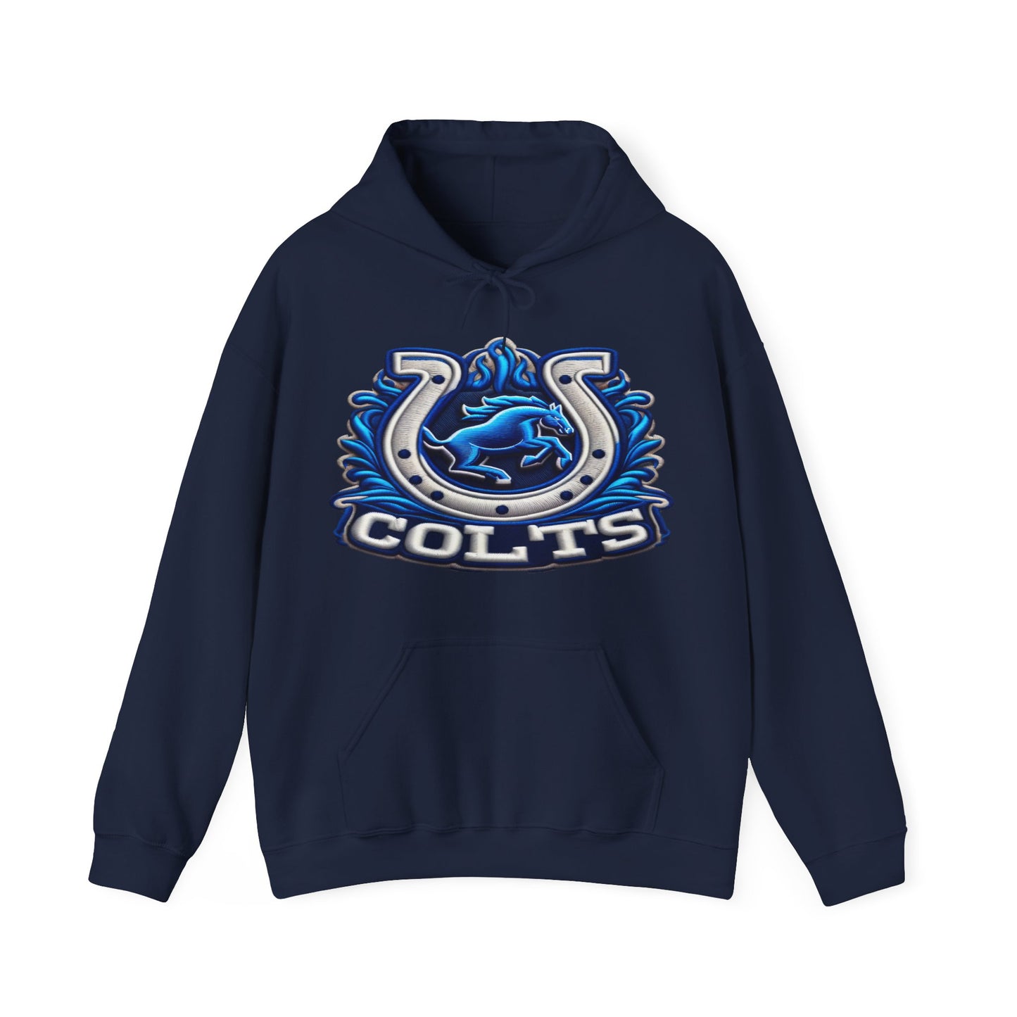 Sports Colts Football Logo #1 Unisex Heavy Sweatshirt Hoodie