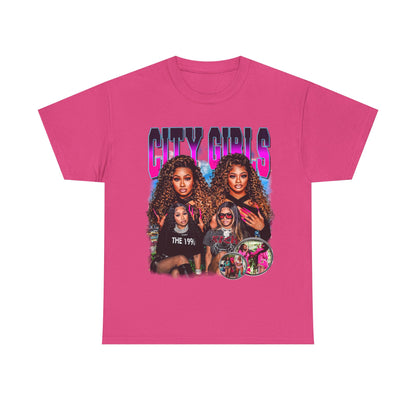 City Girls 1 Hip-Hop Unisex Heavy Cotton Tee - 312tshirts 2