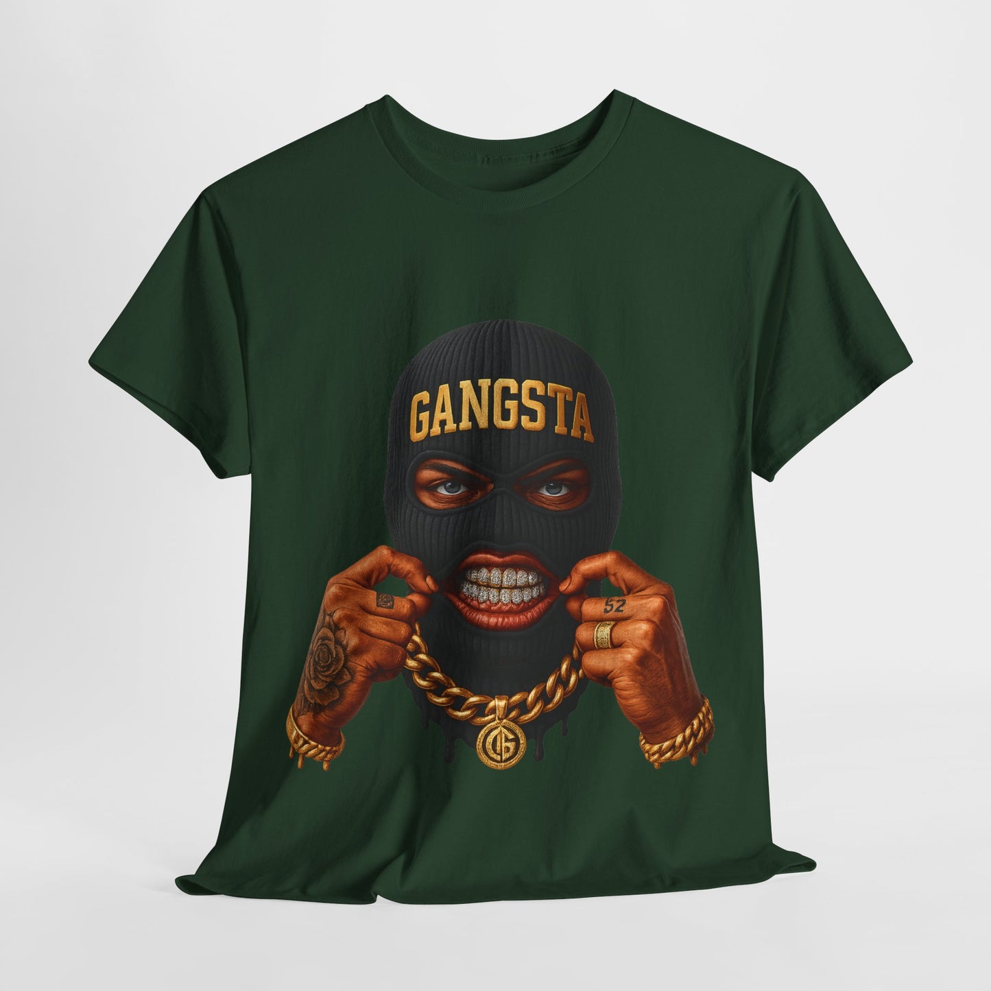 Black Ski Mask Unisex Heavy Cotton Tee