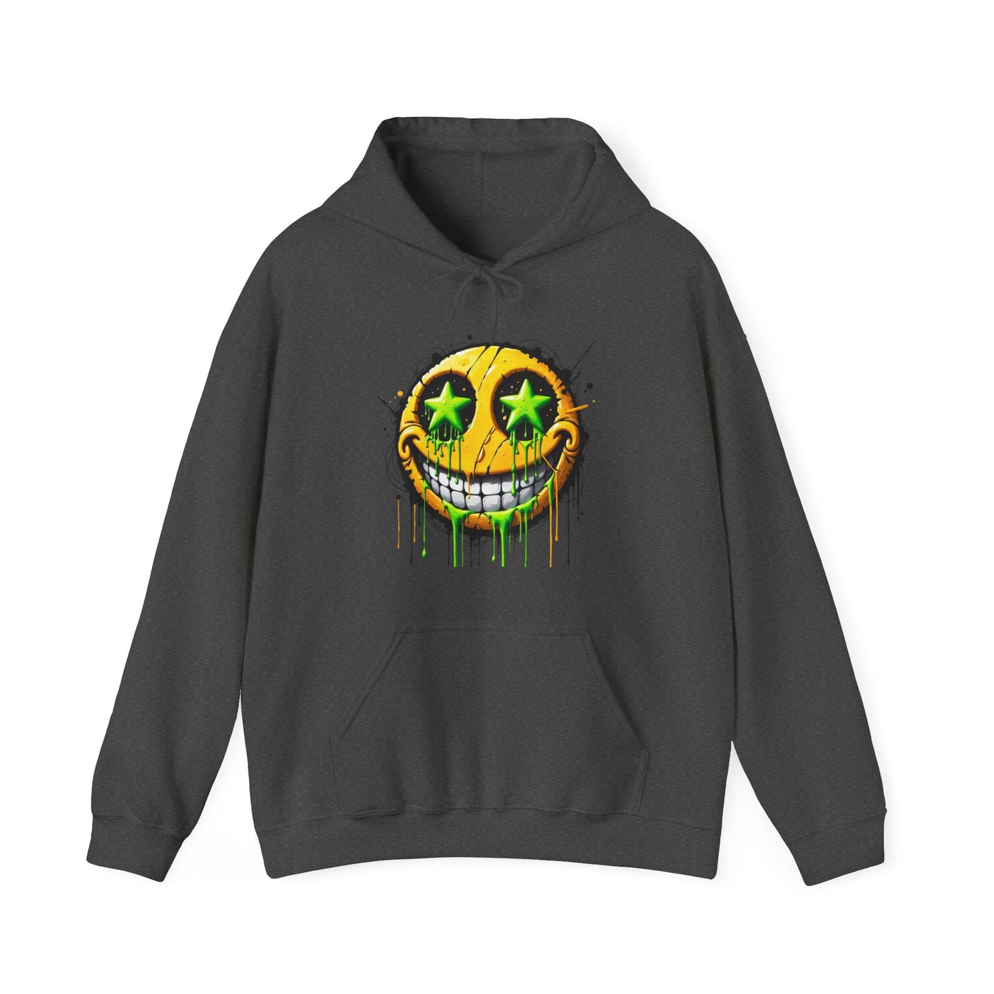 Creepy Neon Emoji #7 Unisex Heavy Sweatshirt Hoodie