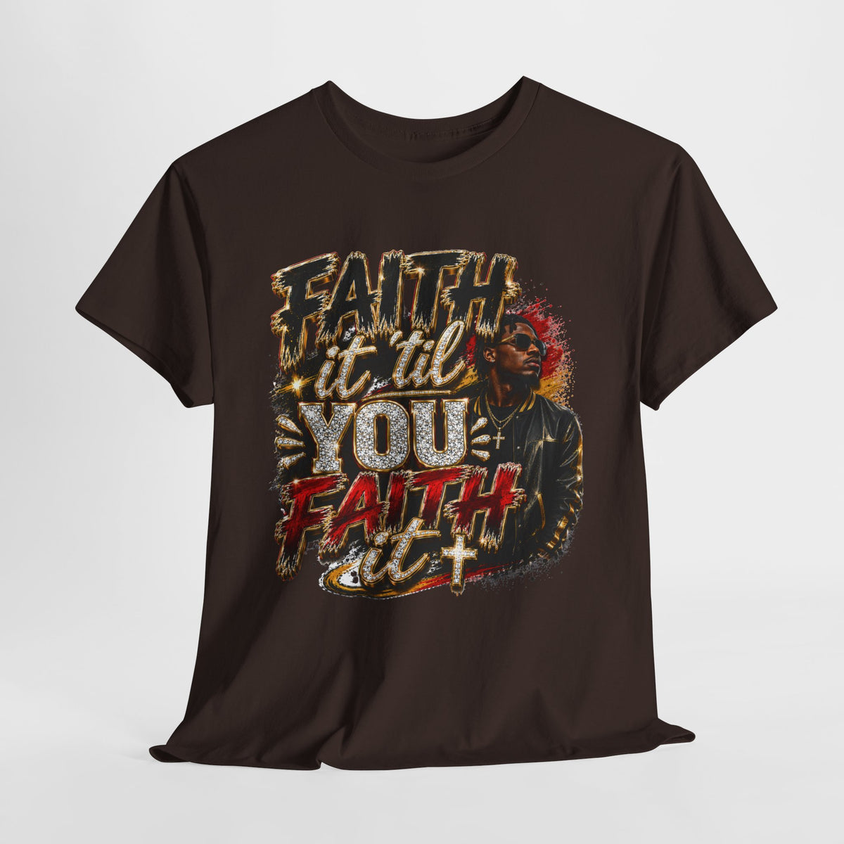 Faith It Til You Faith It #1 Unisex Heavy Cotton Tee