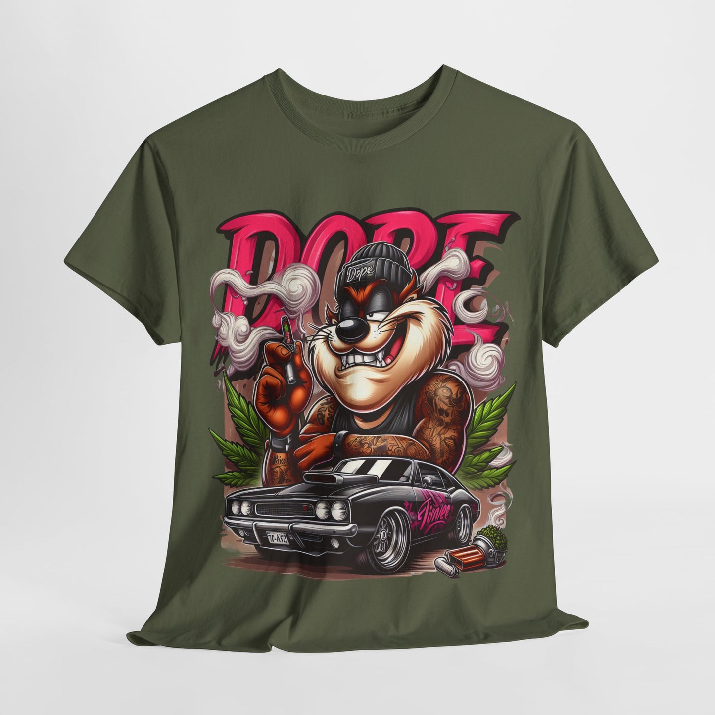 420 Dope Vibes Stoner Devil #1 Unisex Heavy Cotton Tee