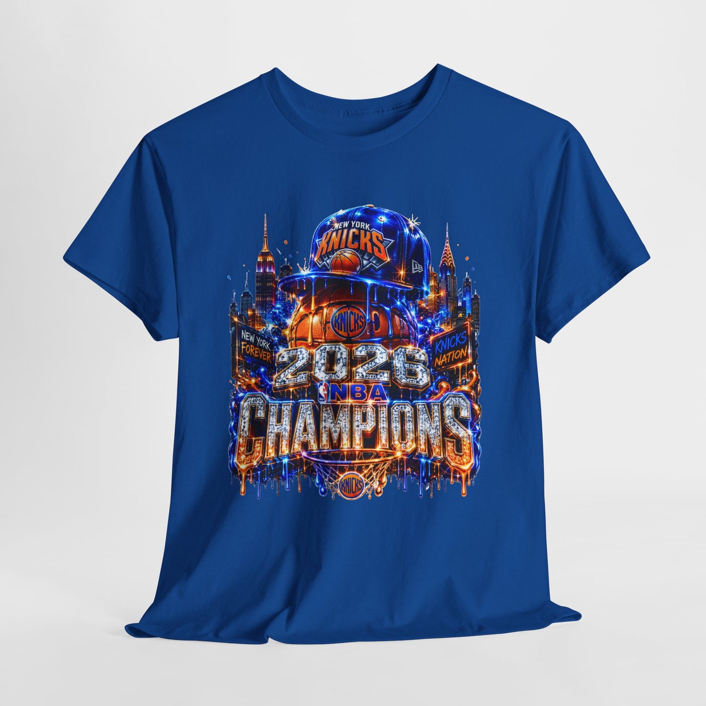 2026 NY Champions Basketball #1 Unisex Heavy Tee