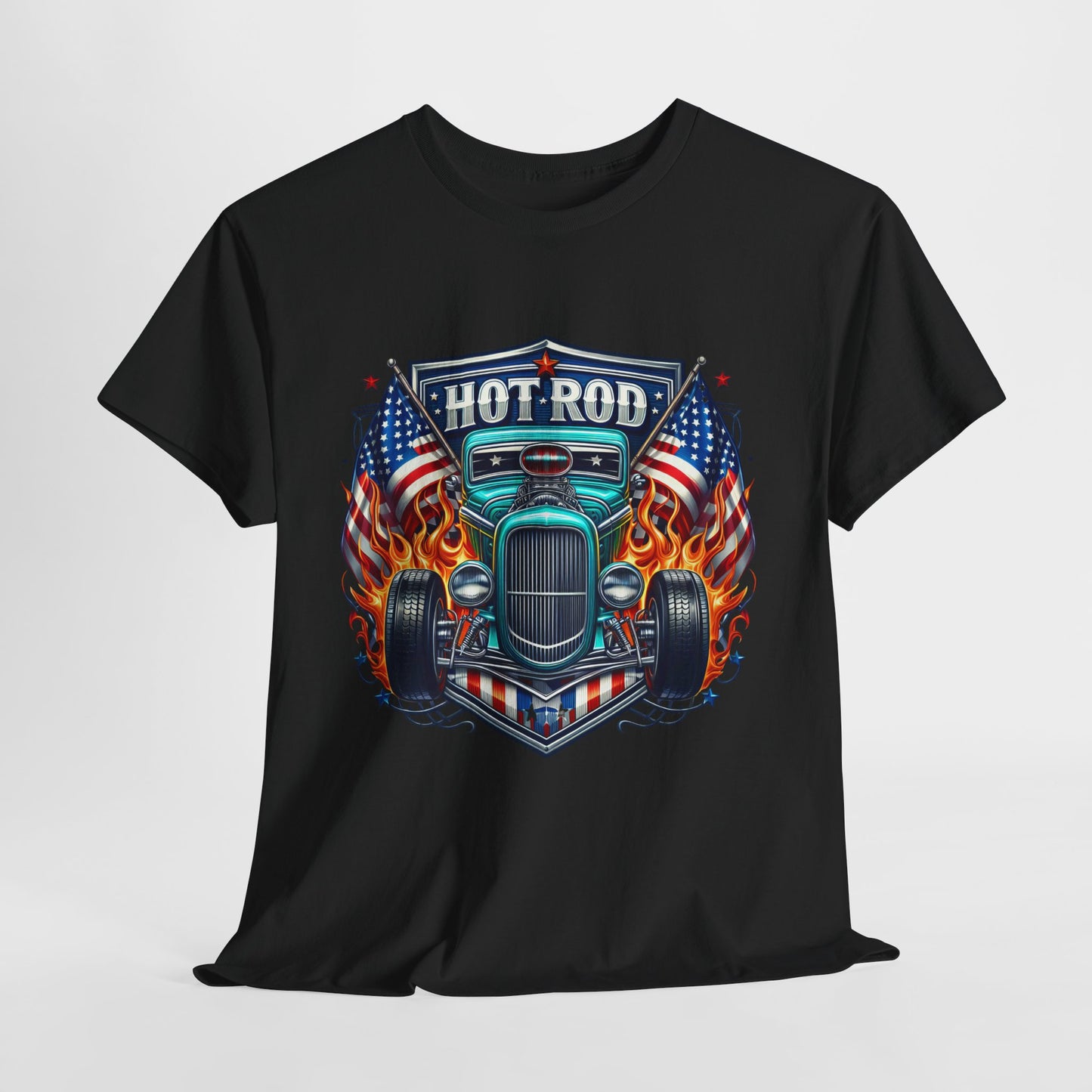 Hot Rod #1 Unisex Heavy Cotton Tee - 312tshirts 2