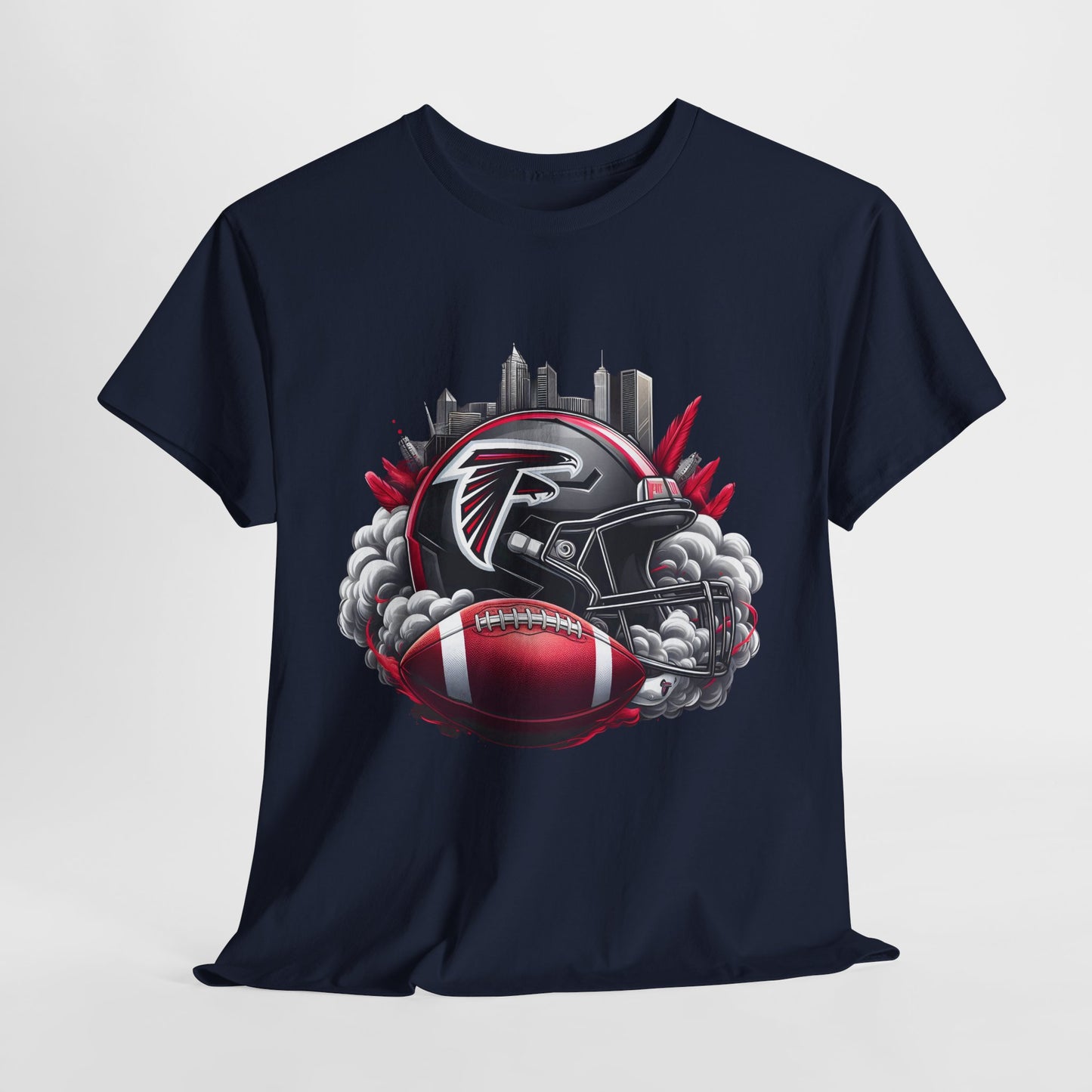 Sports Falcons Football Helmet #1 Unisex Heavy Cotton Tee
