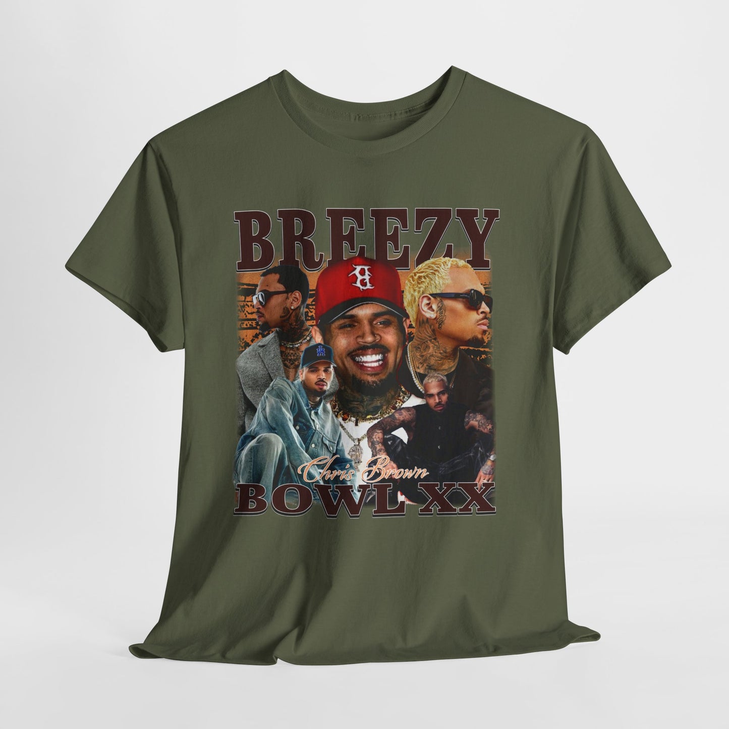 C Brown Breezy Bowl XX #2 Unisex Heavy Cotton Tee