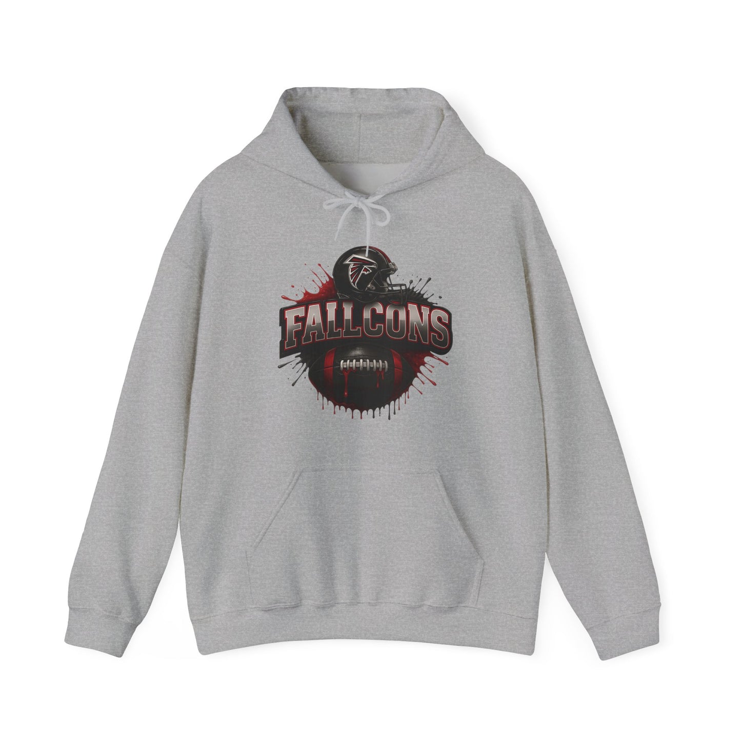 Sports Falcons Football Logo #2 Unisex Heavy Sweatshirt Hoodie