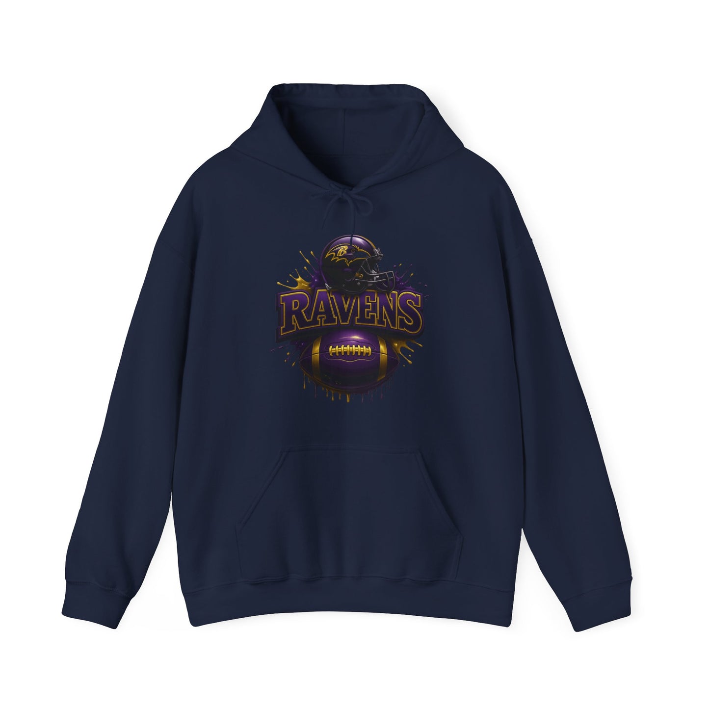 Sports Ravens Football Logo #2 Unisex Heavy Sweatshirt Hoodie