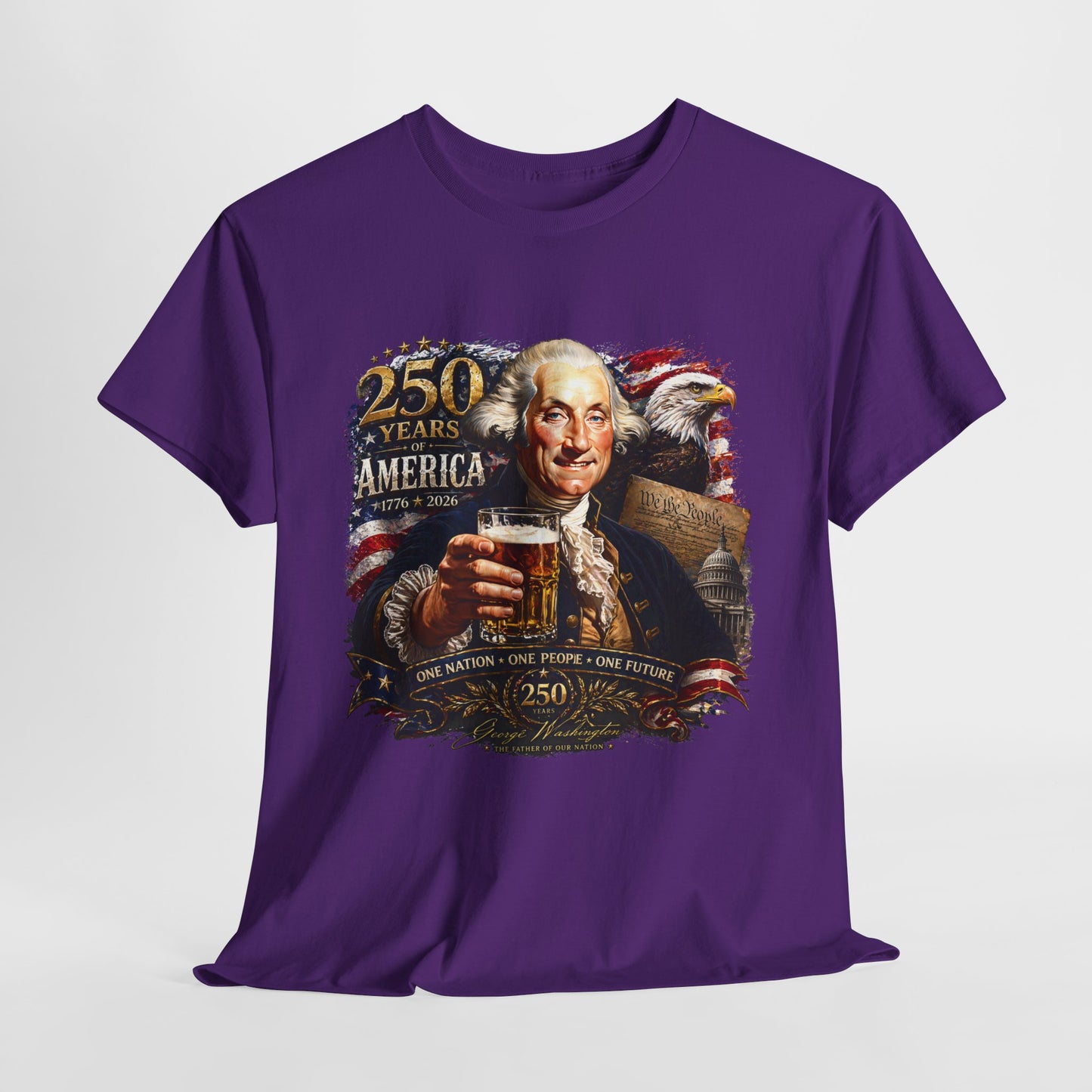 250 Years America #4 Unisex Heavy Cotton Tee