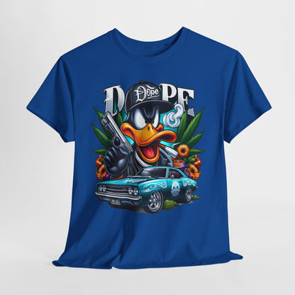 420 Dope Vibes Gangsta Duck #4 Unisex Heavy Cotton Tee - 312tshirts 2