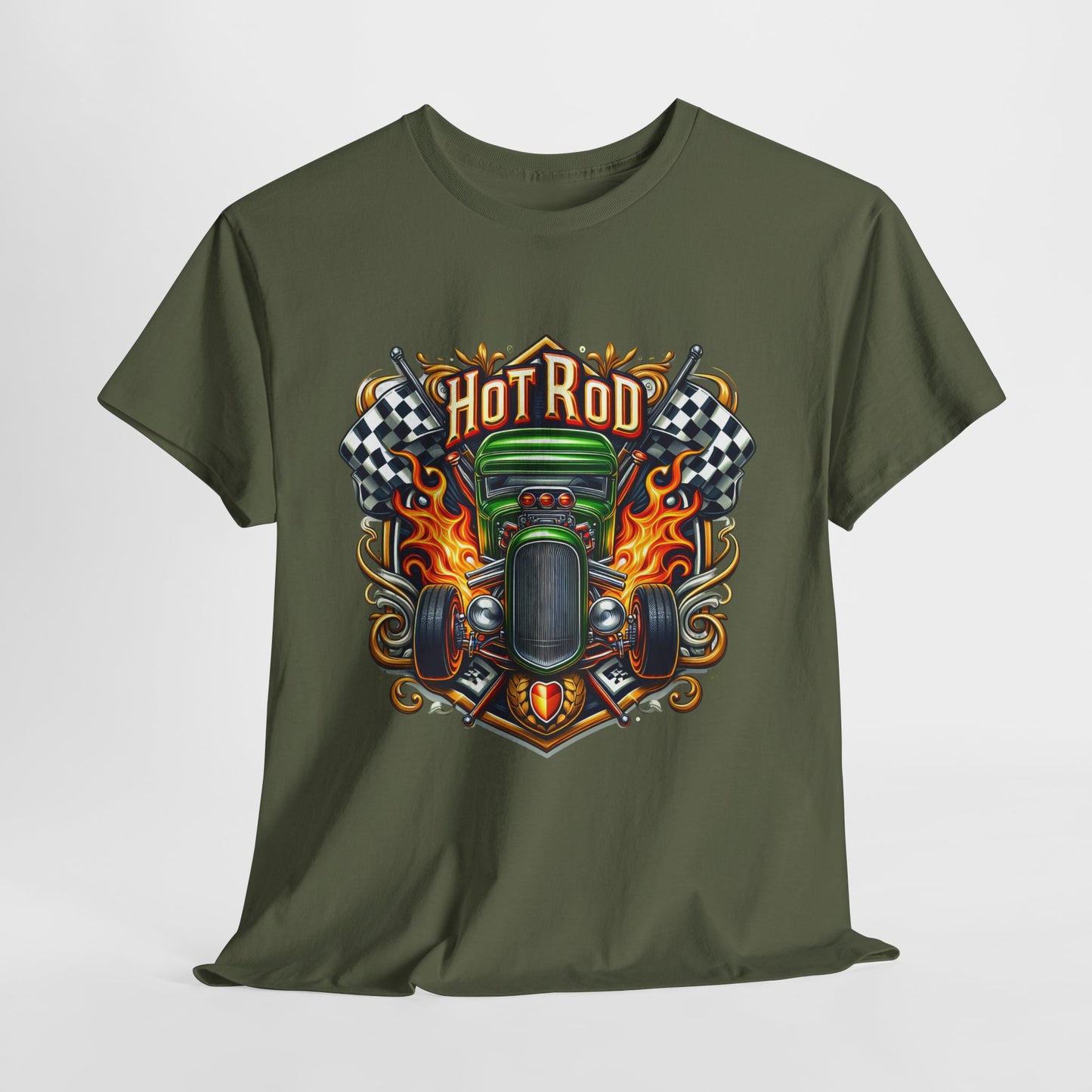 Hot Rod #4 Unisex Heavy Cotton Tee - 312tshirts 2
