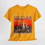 Dallas area code Unisex Heavy Cotton Tee