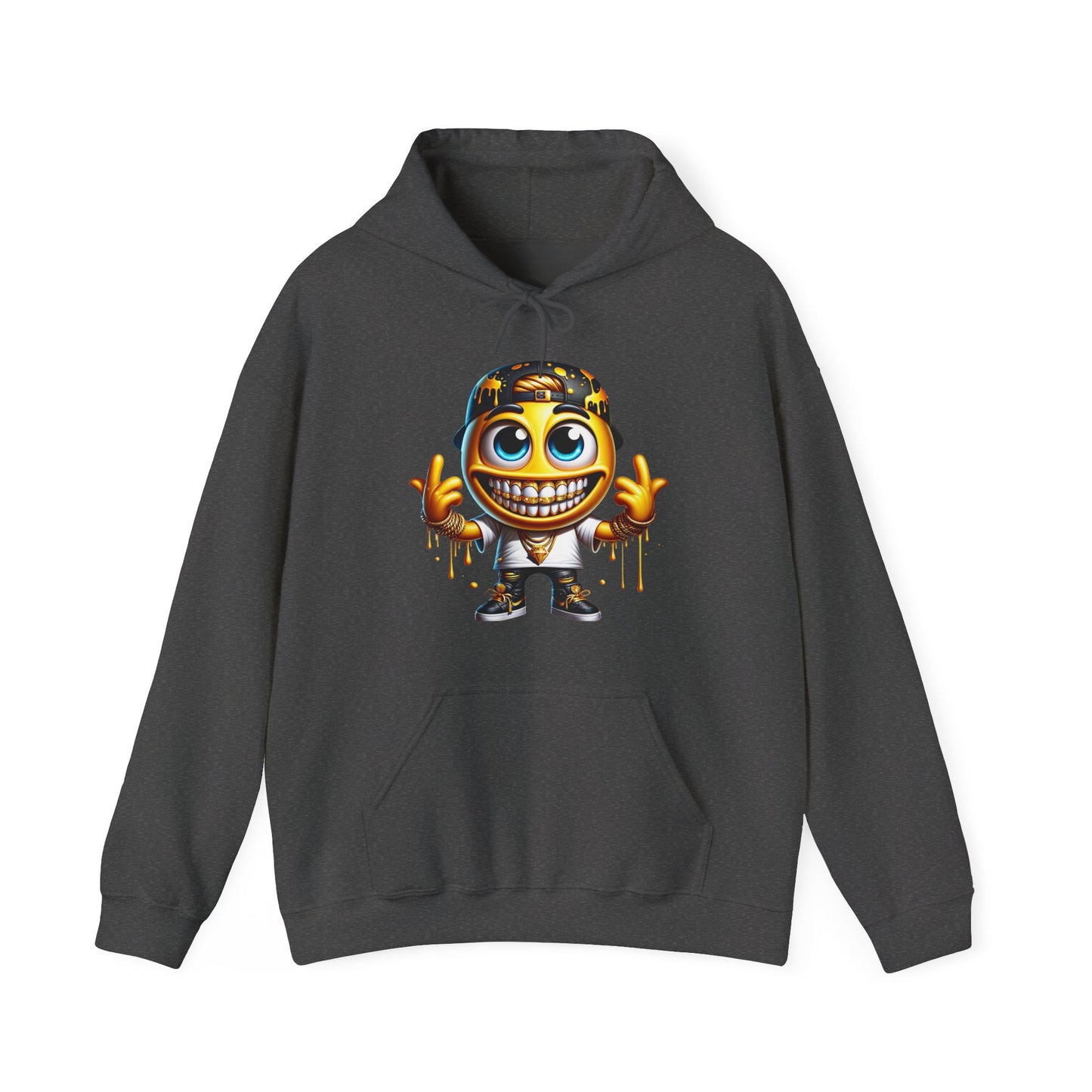 Gold Emoji #8 Unisex Heavy Sweatshirt Hoodie