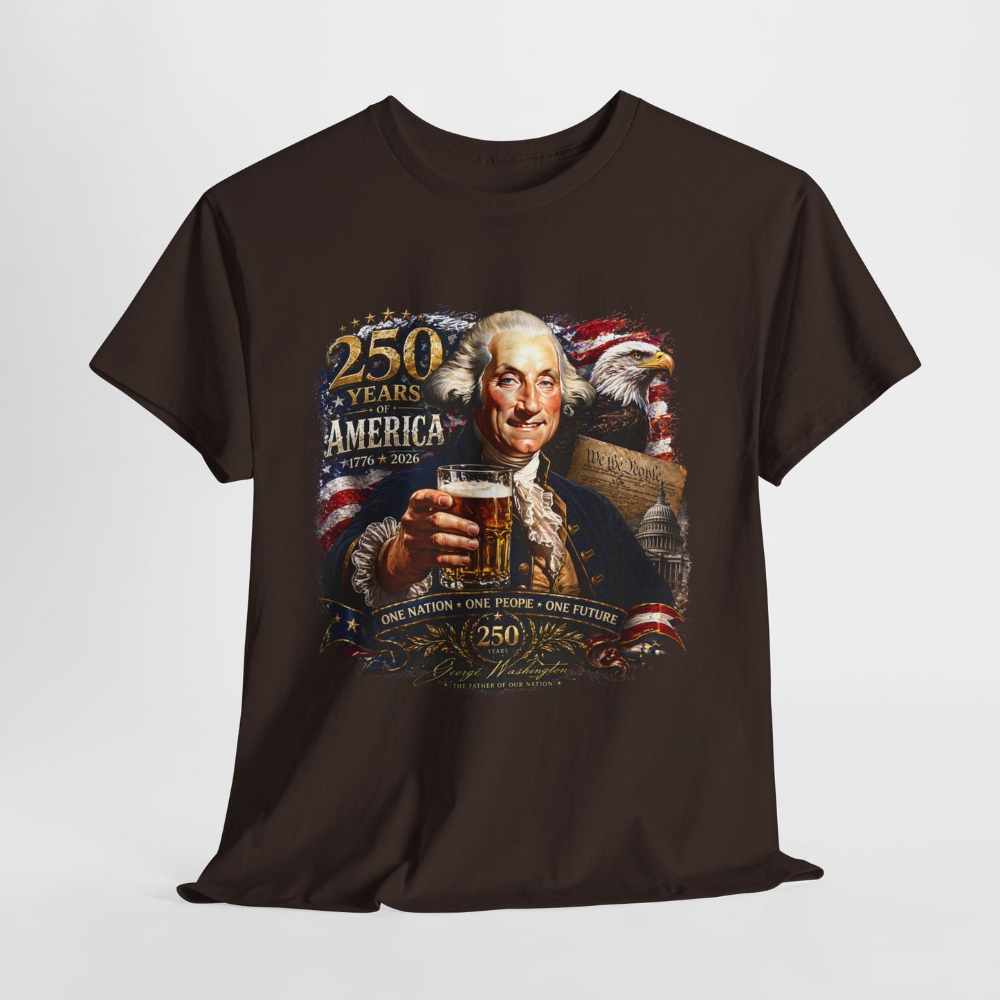 250 Years America #4 Unisex Heavy Cotton Tee