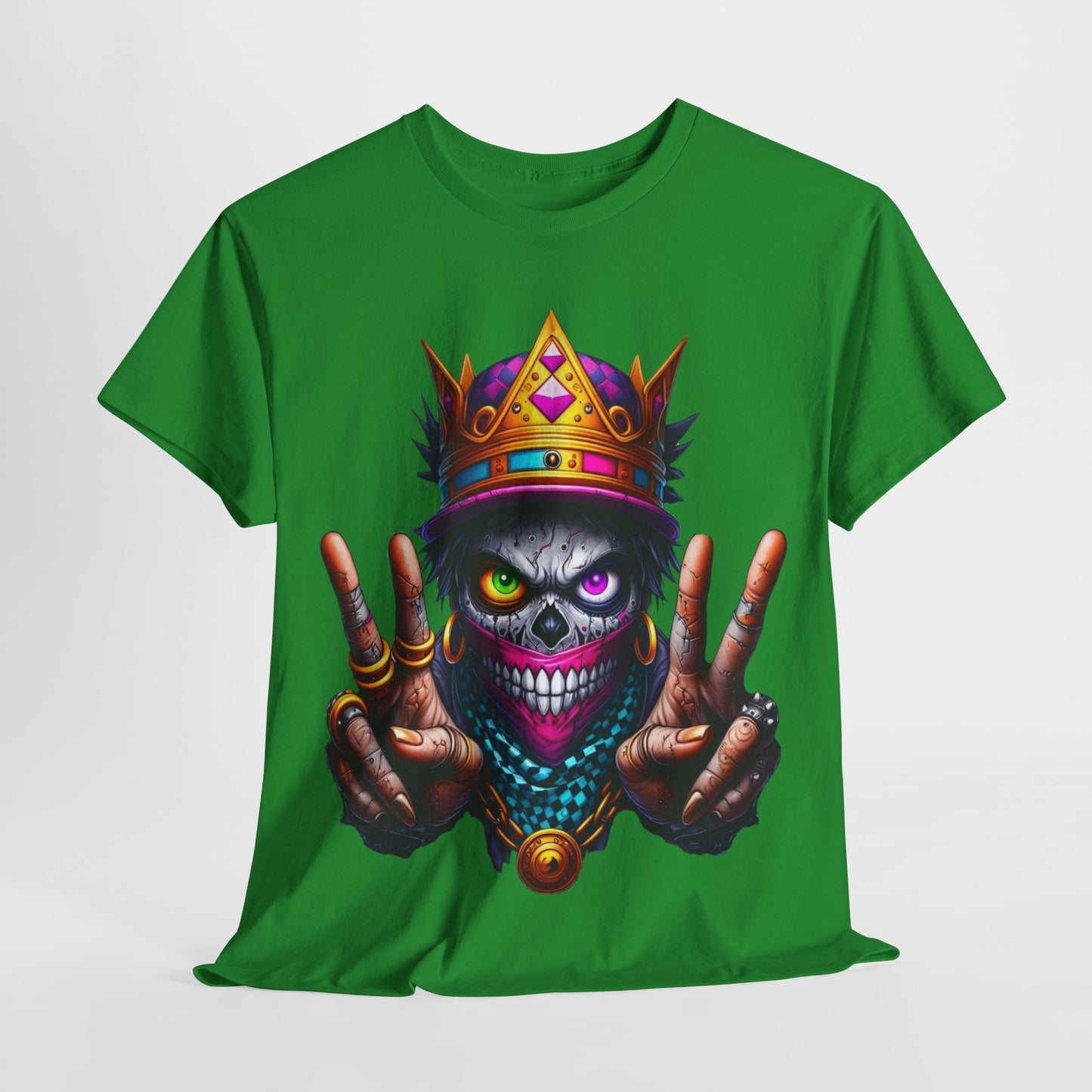 Skull Crown King Unisex Heavy Cotton Tee - 312tshirts 2