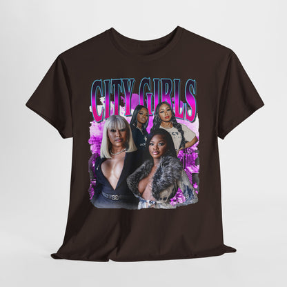 City Girls 2 Hip-Hop Unisex Heavy Cotton Tee - 312tshirts 2