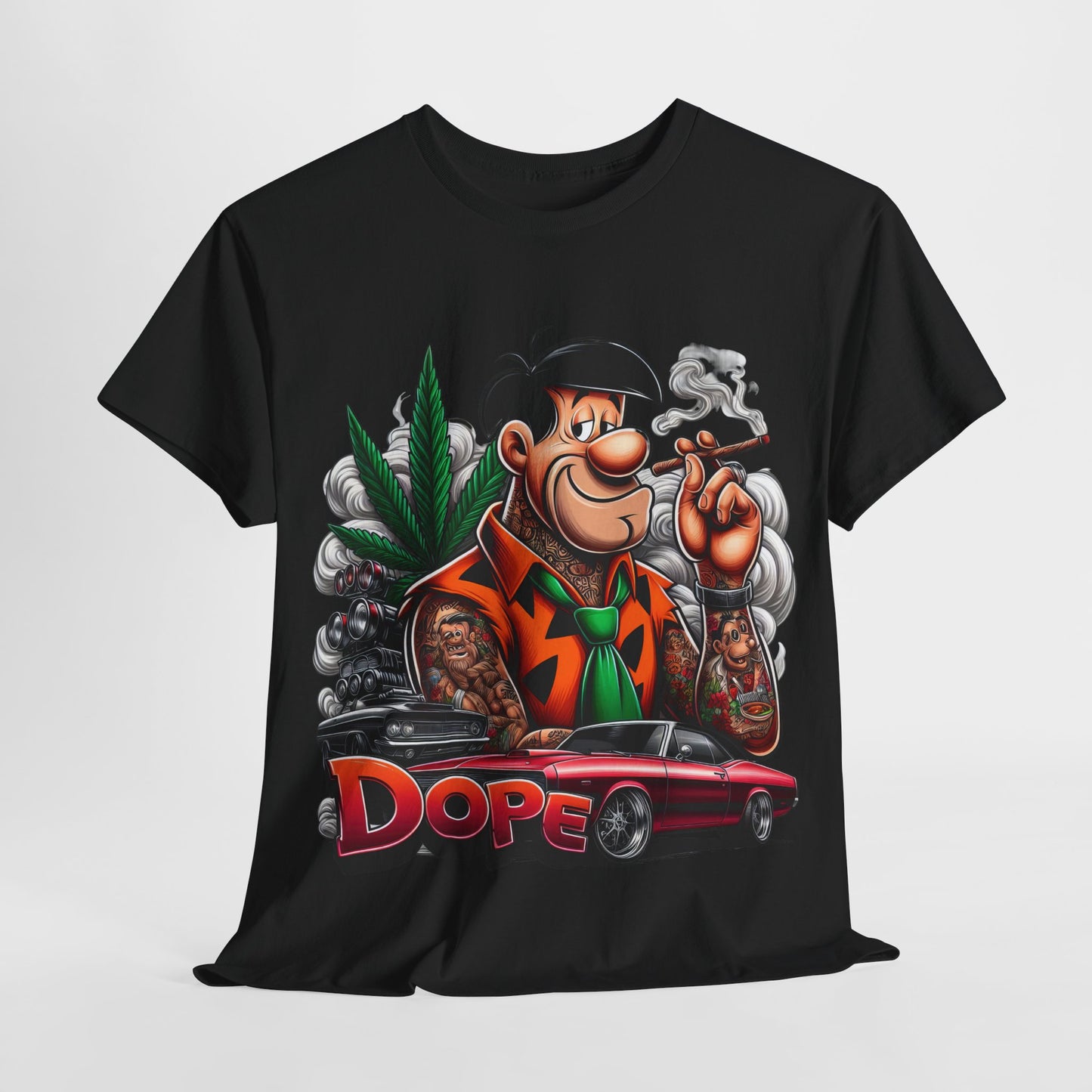 420 Dope Vibes Fred #2 Unisex Heavy Cotton Tee