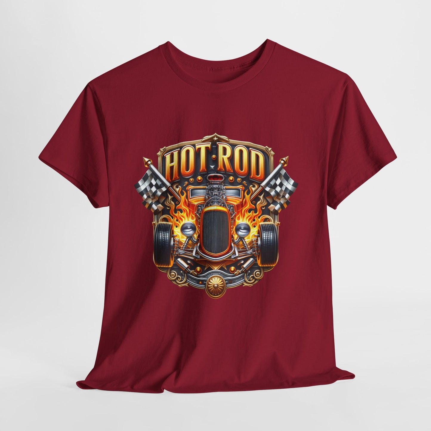 Hot Rod #9 Unisex Heavy Cotton Tee - 312tshirts 2