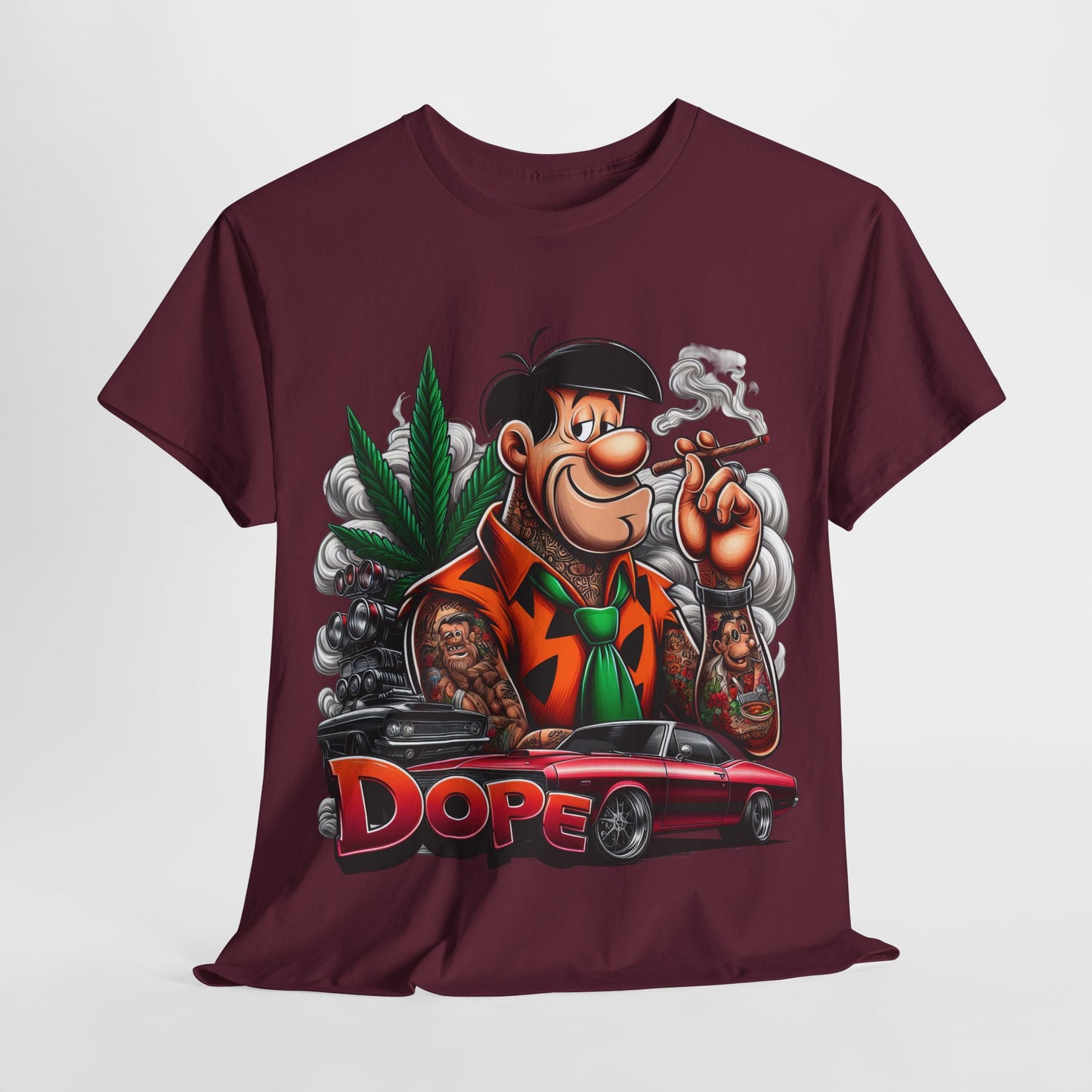 420 Dope Vibes Fred #2 Unisex Heavy Cotton Tee