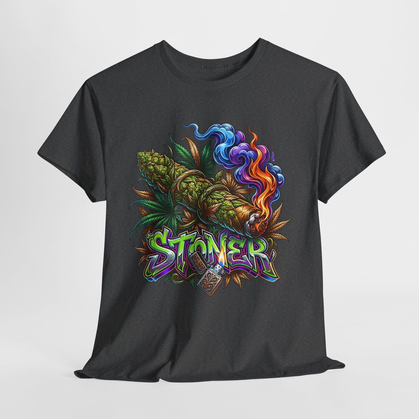 420 Psychedelic Blunt Unisex Heavy Cotton Tee