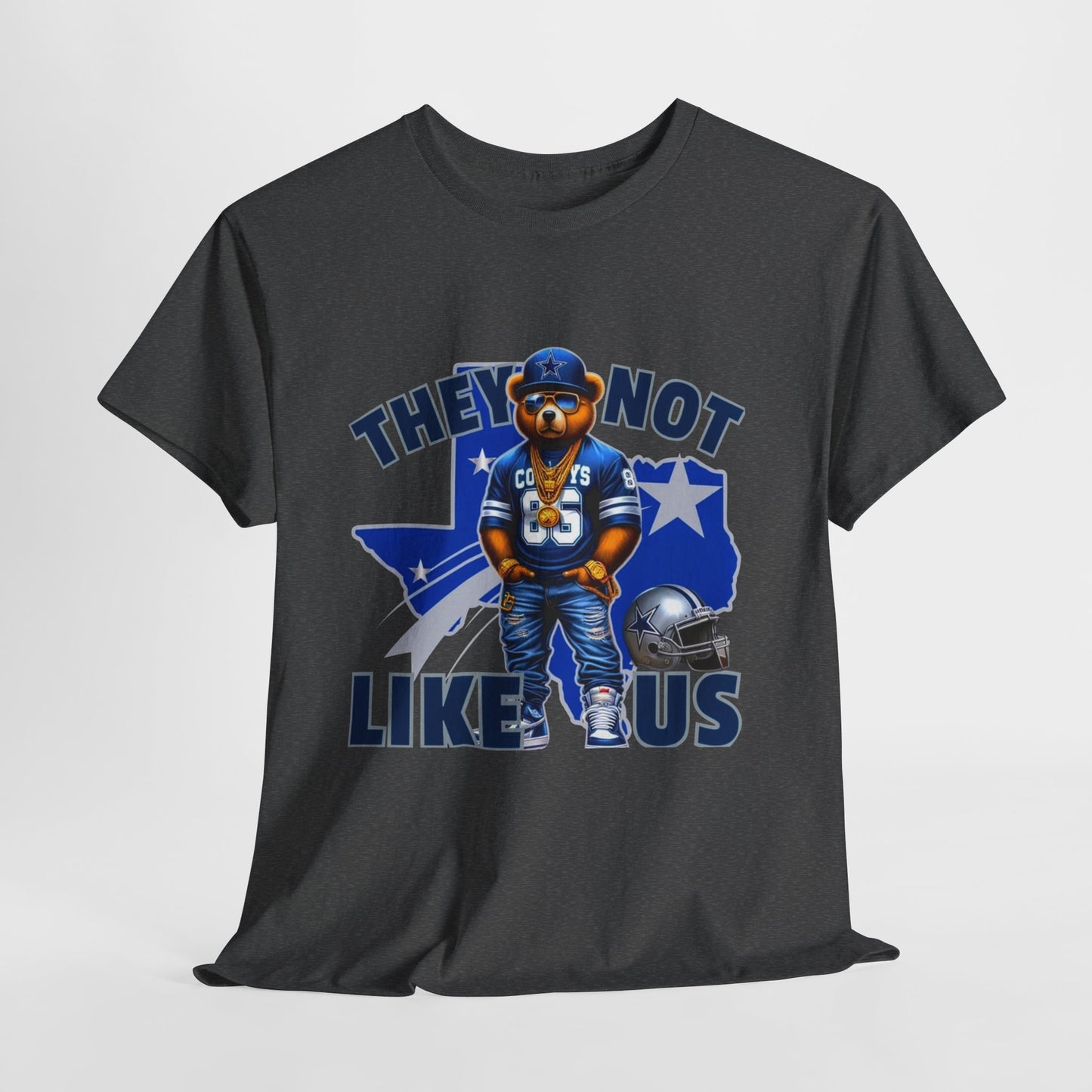 Sports Dallas Cowboys "Like Us" Unisex Heavy Cotton Tee