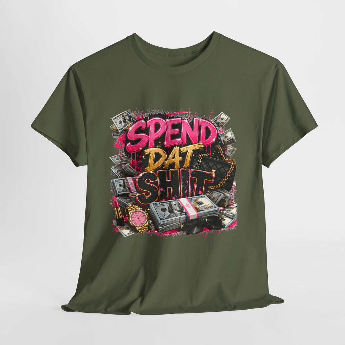Spend Dat Shit #1 Unisex Heavy Cotton Tee