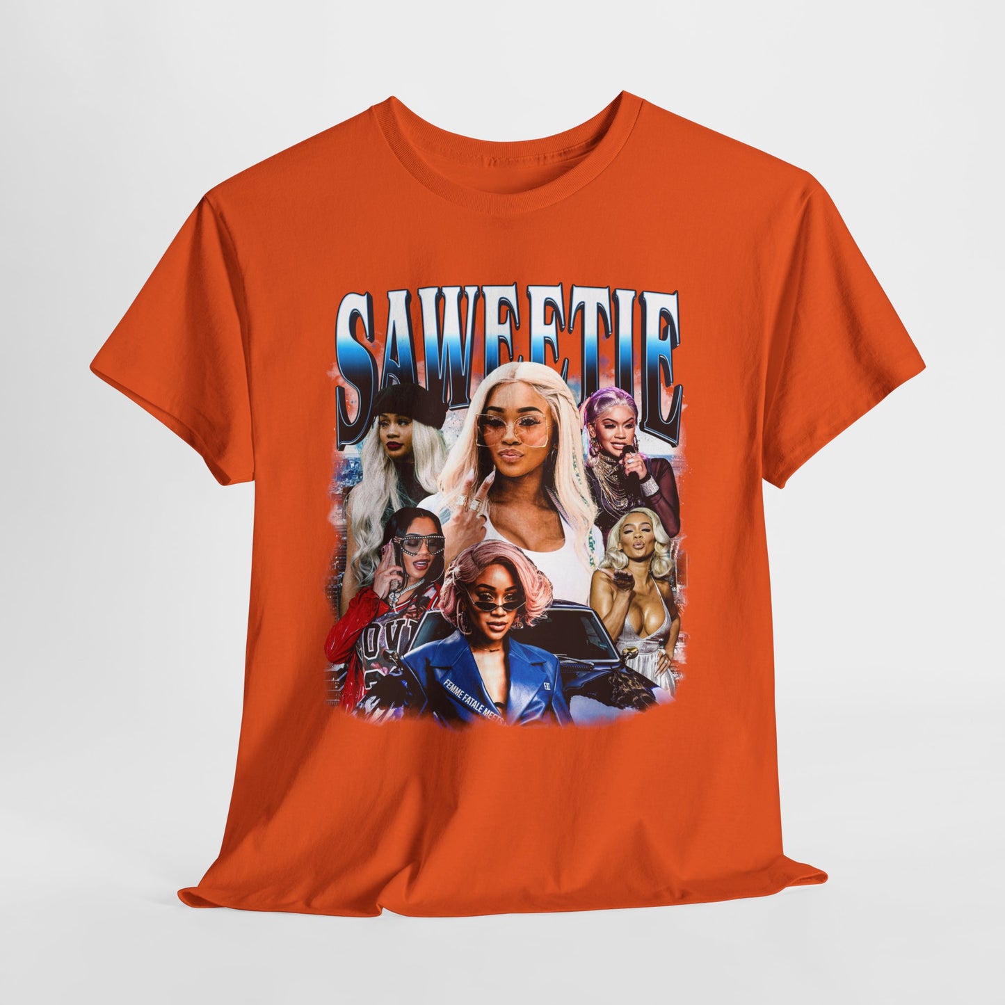Saweetie 2 Hip-Hop Unisex Heavy Cotton Tee - 312tshirts 2